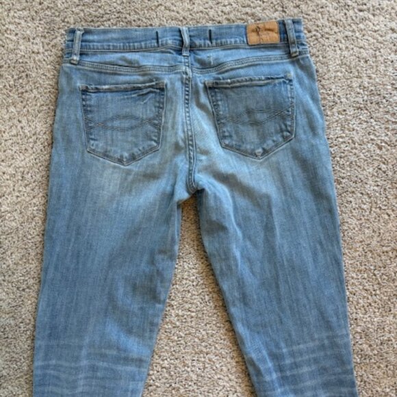 Abercrombie & Fitch low-rise Brett Jeans Perfect Stretch size 6L - Picture 4 of 6